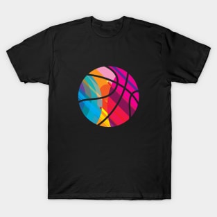 Basketball in living color T-Shirt